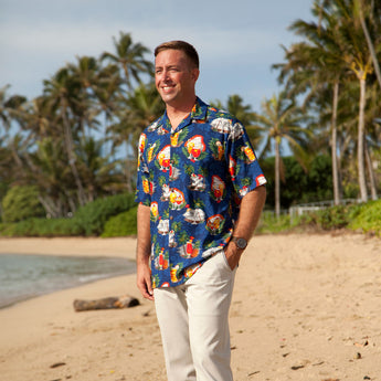 Tropical Martini Aloha Shirt