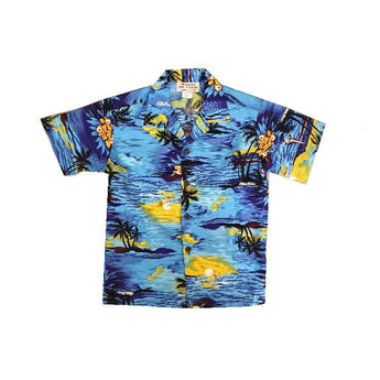 Palm Tree Boys Aloha Shirt