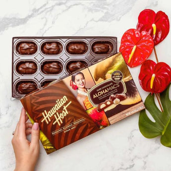 Hawaiian Host Dark Chocolate AlohaMacs