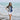 Prince Kuhio Blouse in Navy White - Made in Hawaii by Hilo Hattie