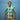 Quilt Panel Aloha Shirt in Turquoise - Made in Hawaii by Hilo Hattie