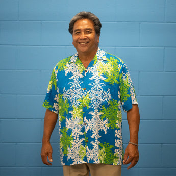 Quilt Panel Aloha Shirt