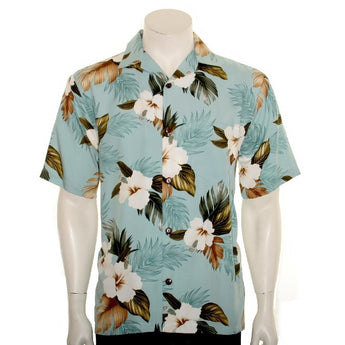 Hibiscus Floral Aloha Shirt