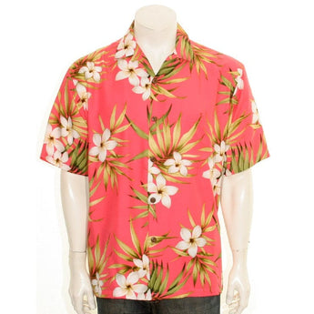 Plumeria Cluster Aloha Shirt