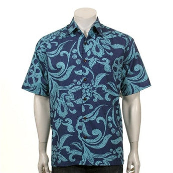 Pineapple Pareo Kala Kloth Aloha Shirt
