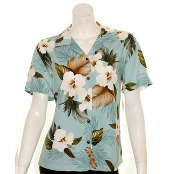 Hibiscus Floral Blouse