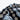 Lehua Quilt Aloha Shirt in Black, print detail - Made in Hawaii by Hilo Hattie