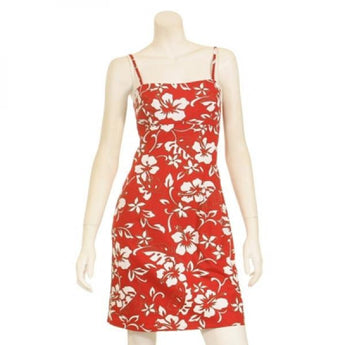 Classic Hibiscus Strap Dress