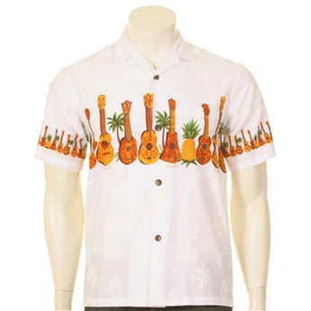 Ukulele Chestband Aloha Shirt