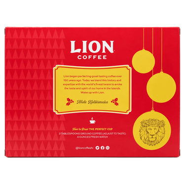 Lion Coffee Holiday Gift Set
