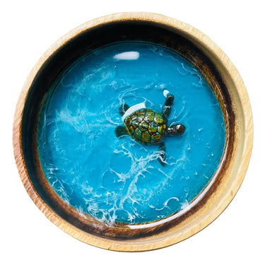 Sea Turtle Ocean Jewelry Bowl