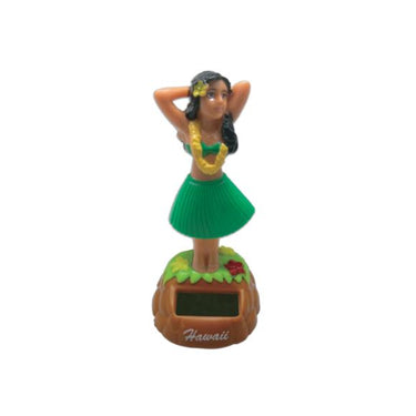 Posing Wahine Solar Dashboard Doll