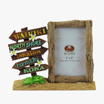 Beach Sign Picture Frame