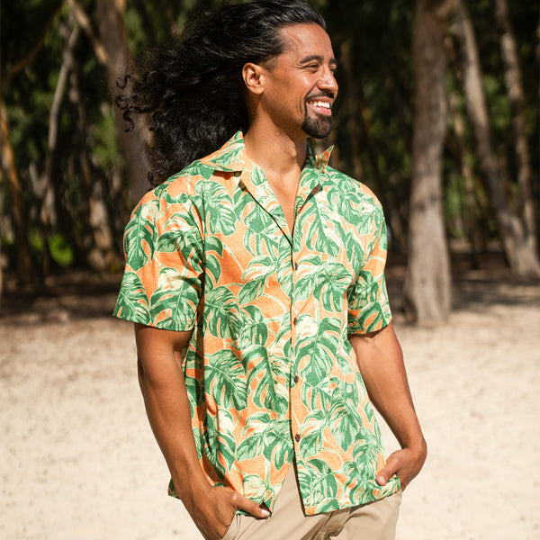 monstera shirt Monstera Aloha Shirt