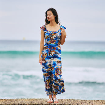 Hawaiian beach dresses best sale