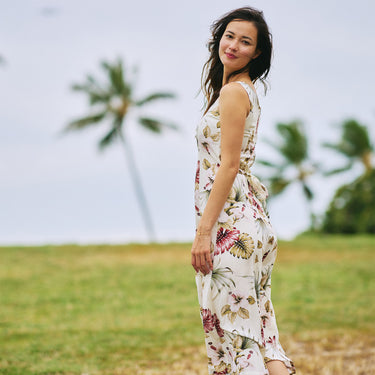 Hawaiian Floral Sylvia Dress
