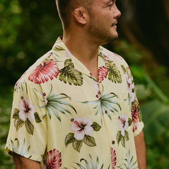 Hawaiian Floral Aloha Shirt