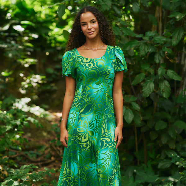 Tribal Tiare Kimi Dress | Made in Hawaii  Hilo Hattie