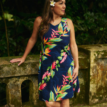 Bird of Paradise Short Dress