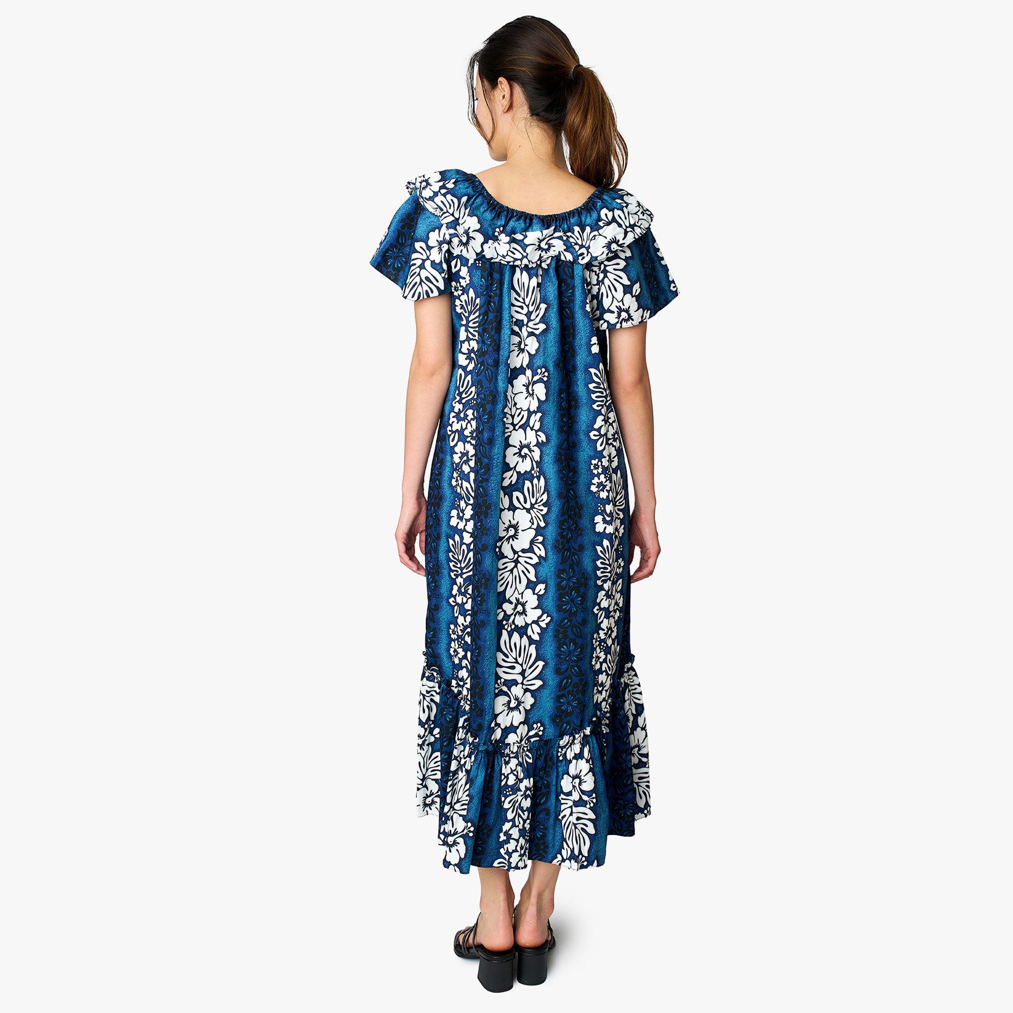 Hibiscus Panel Long Muumuu | Made in Hawaii Hilo Hattie Hibiscus Panel Long Muumuu | Made in Hawaii Hilo Hattie