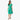 Maile Monstera Panel Tulip Sleeve Dress