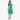 Maile Monstera Panel Tulip Sleeve Dress