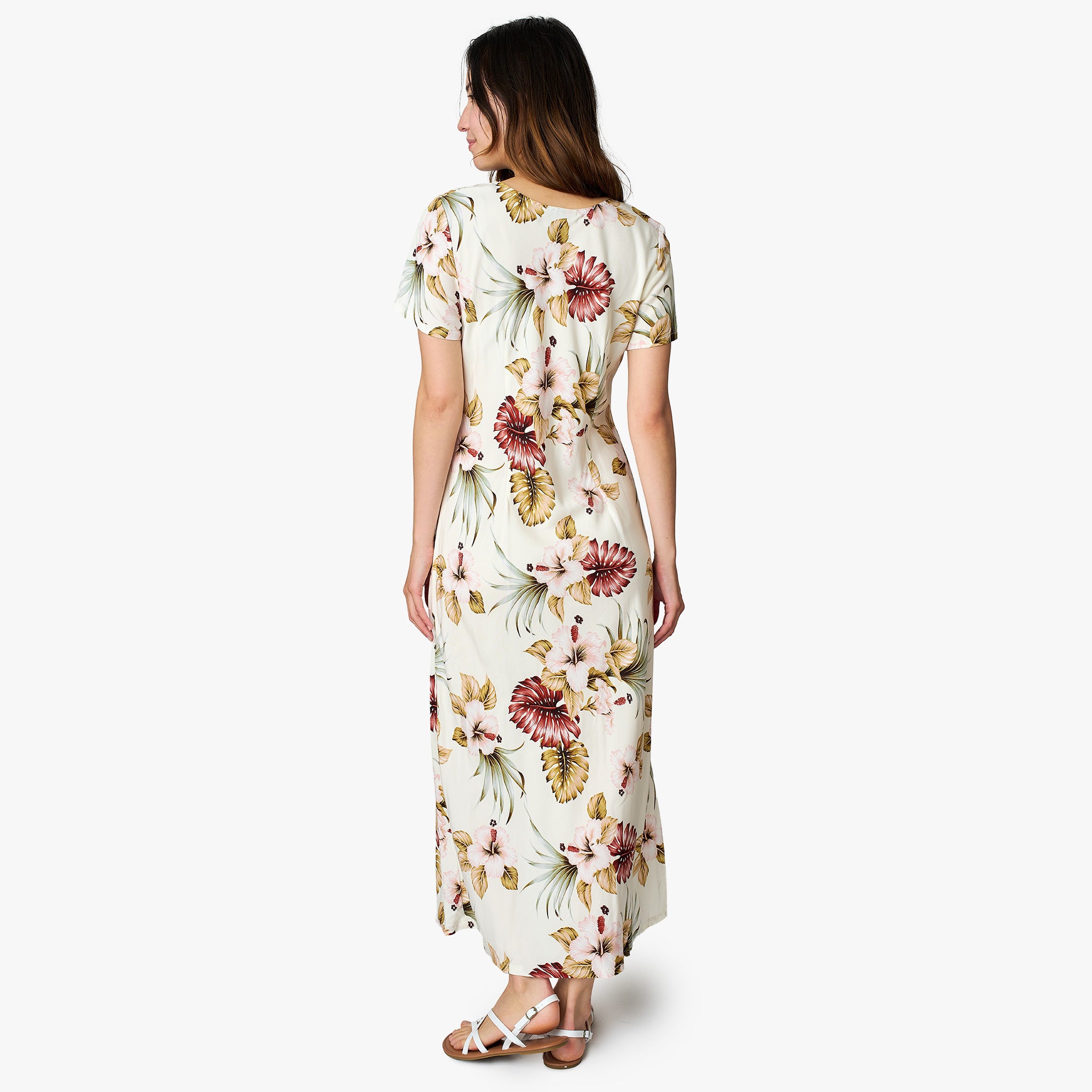 Hawaiian Floral Long Dress – Hilo Hattie