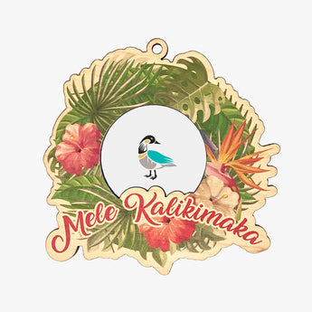 Vintage Floral Wreath Frame Ornament