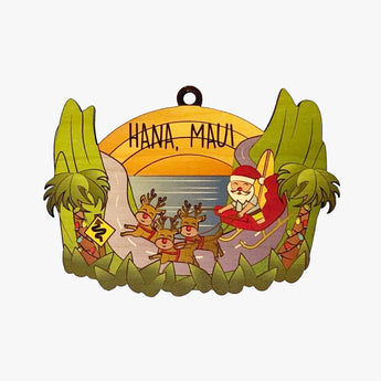 Hana Santa Drive Ornament