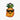 Cocomoji Pineapple Sunglasses Wood Keychain