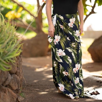 Orchid Floral Sarong