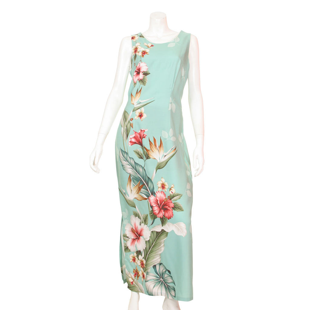 Floral Bird of Paradise Long Dress – Hilo Hattie