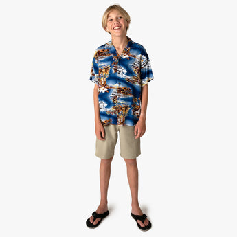 Blue Hawaii Boys Aloha Shirt