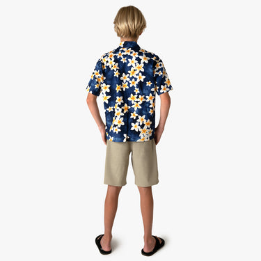 Plumeria Boys Aloha Shirt