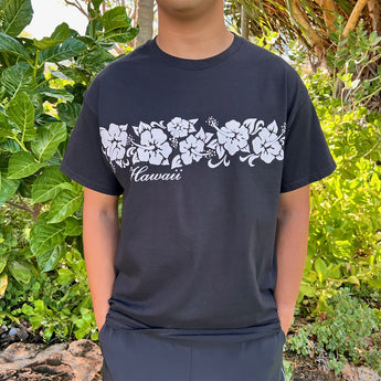 Hibiscus Band Tee