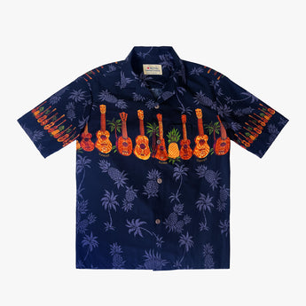 Ukulele Chestband Aloha Shirt