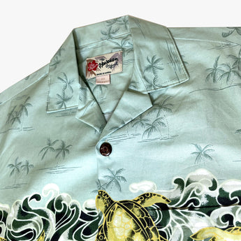 Turtle Waves Aloha Shirt