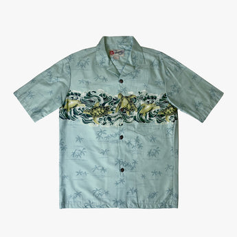 Turtle Waves Aloha Shirt