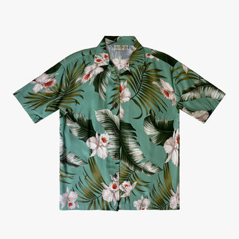 Orchid Floral Aloha Shirt