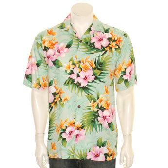 Pink Hibiscus Aloha Shirt