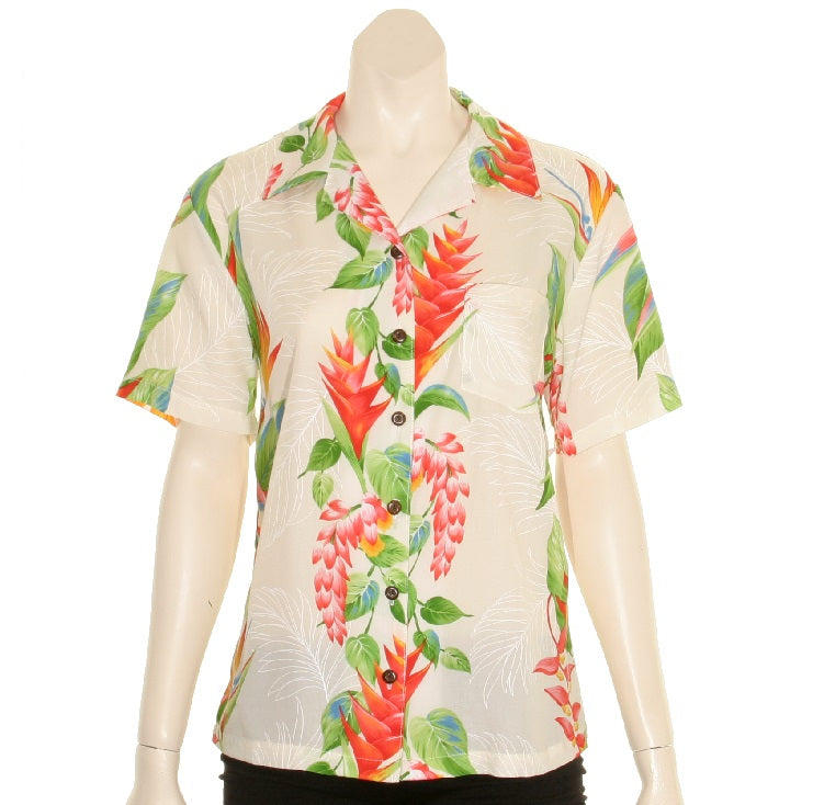 Bird of Paradise Camp Blouse – Hilo Hattie