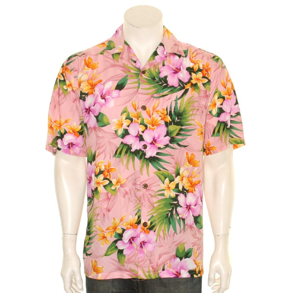 Pink Hawaii Shirt For Women Pink Hawaii Shirt Pink Floral