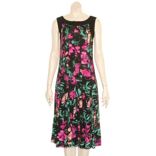 Robe Hawaïenne Hilo Hattie Imprimé Floral - Taille 4, Occasion Très Bon état, Style Original