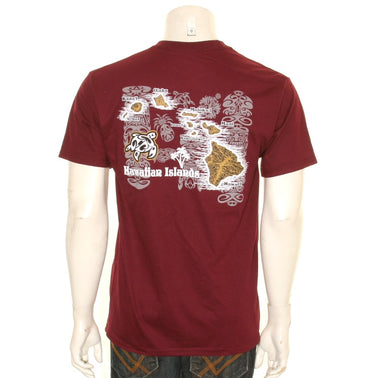 Tiki Island Map Tee