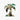 Palm Tree Wood Keychain