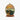 Kilauea Ohia Lava Snowglobe Ornament