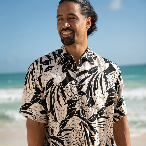 Bold Serenity Aloha Shirt | Made in Hawaii – Hilo Hattie
