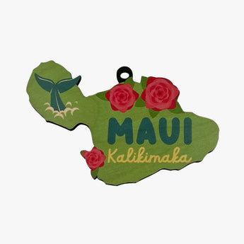 Maui Island Lokelani Ornament