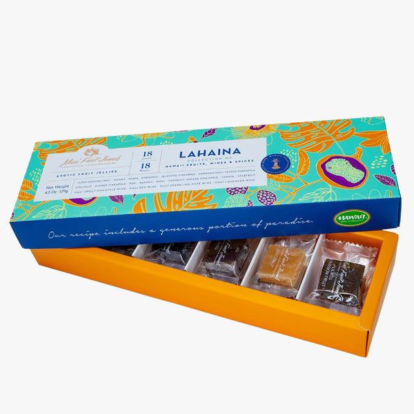 ①MaHaLo HAWAII DEEP SEA 賞味期限29/02/24 Exotic Fruit Jellies, Lahaina Collection – Hilo Hattie
