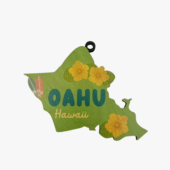 Oahu Island Ilima Ornament